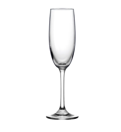 Crystal wine glass